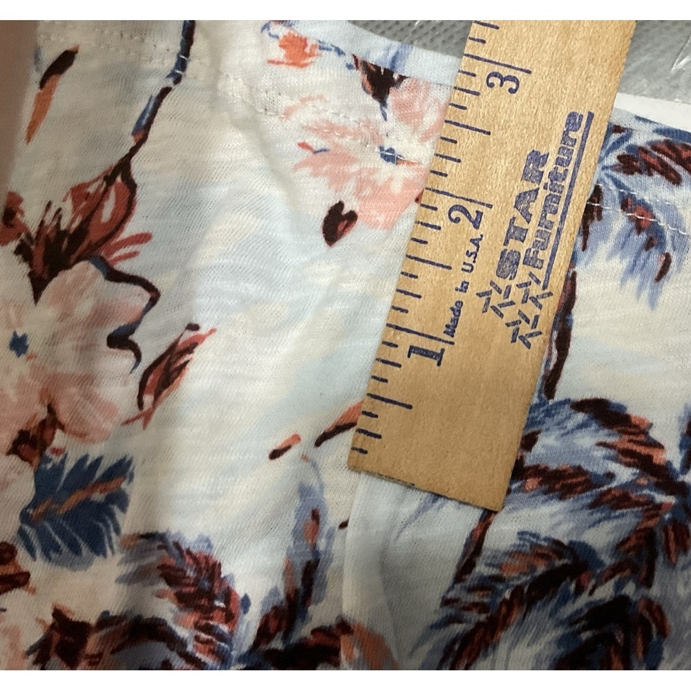 Torrid Maxi Dress Babydoll Cover Up Tropic Palm Tree Beach Short Sleeve Sz 2 NWT - Picture 10 of 11